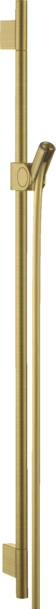 HANSGROHE AXOR Uno Brausestange 0,90 m mit Brauseschlauch 1,60 m #27989950 - Brushed Brass