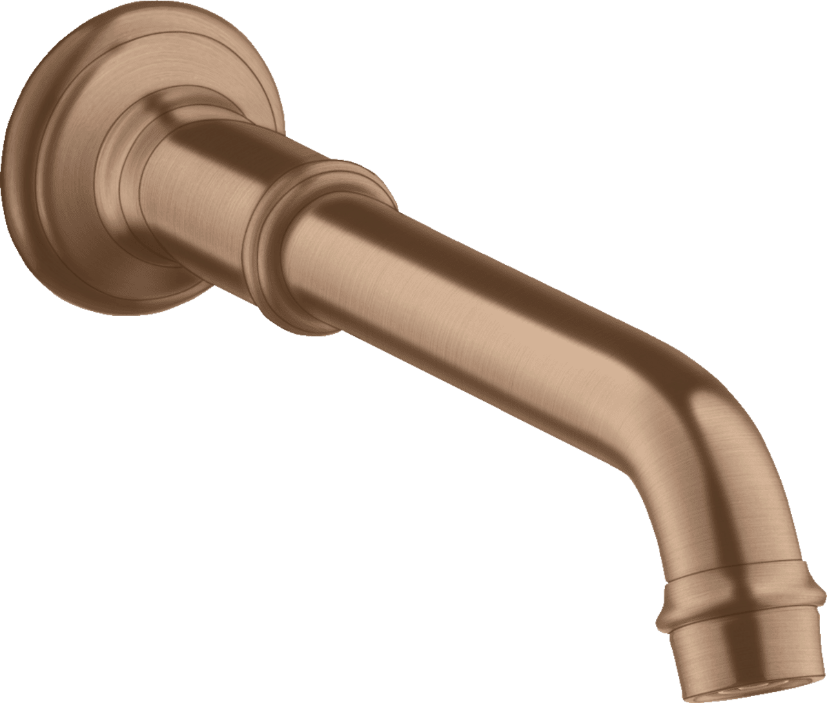 HANSGROHE AXOR Montreux Wanneneinlauf #16541310 - Brushed Red Gold