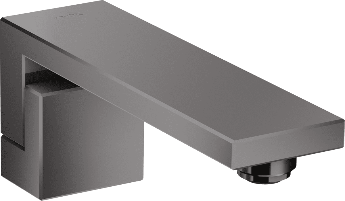 HANSGROHE AXOR Edge Wanneneinlauf #46410330 - Polished Black Chrome