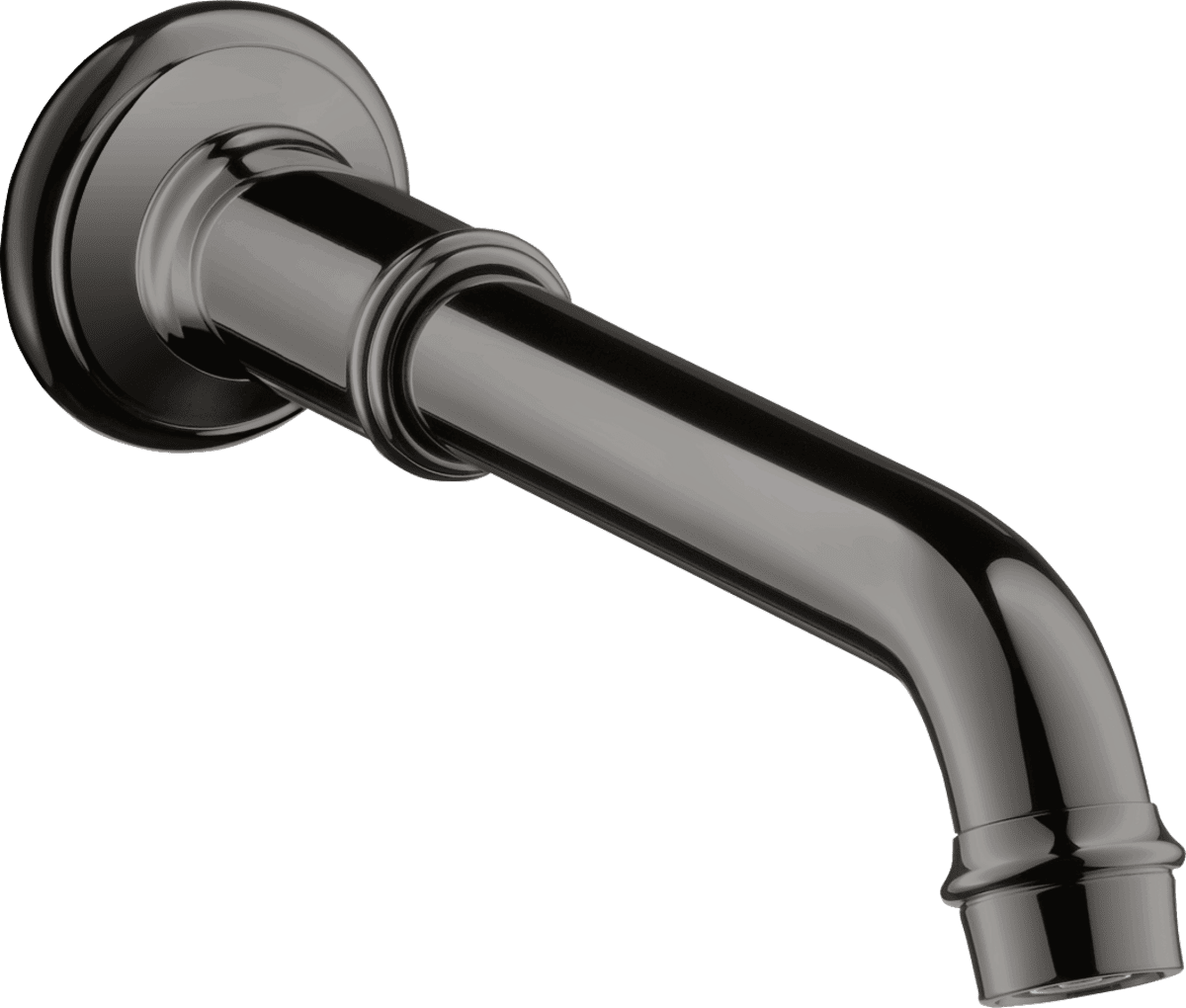 HANSGROHE AXOR Montreux Wanneneinlauf #16541330 - Polished Black Chrome