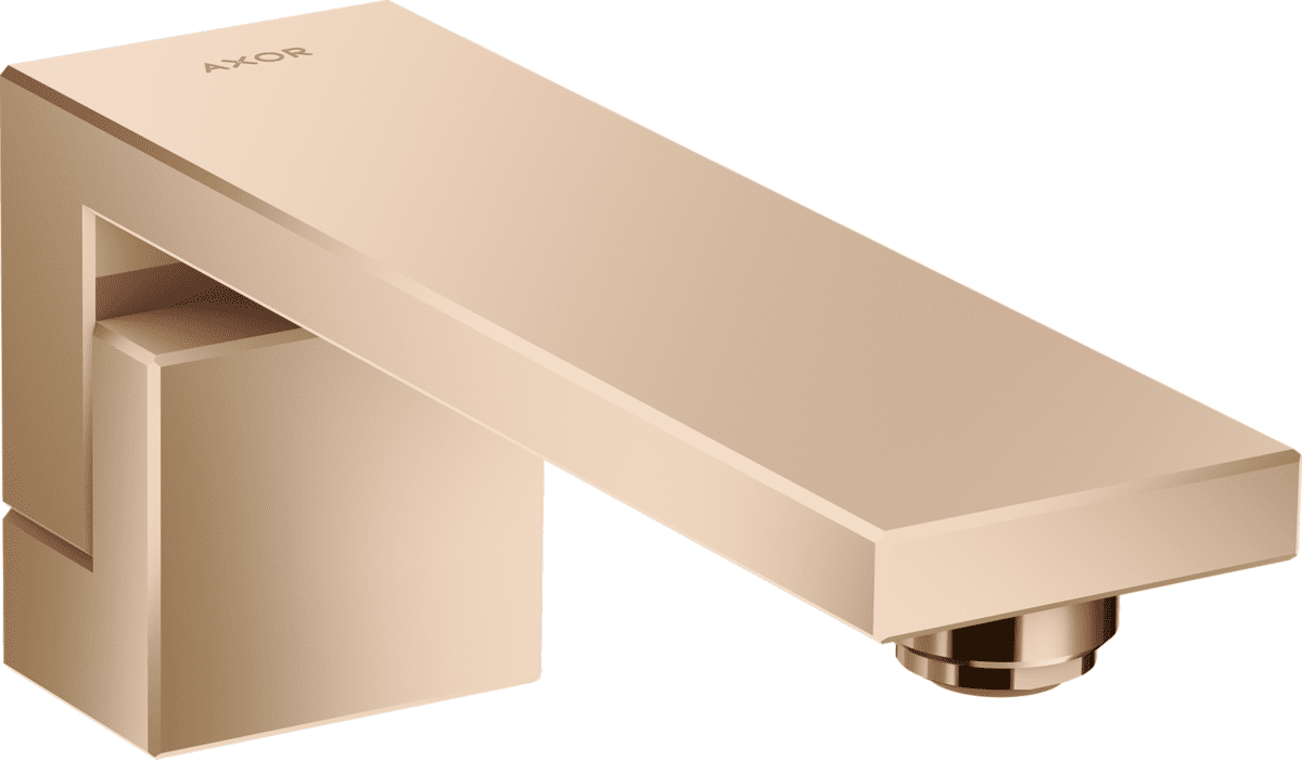 HANSGROHE AXOR Edge Wanneneinlauf #46410300 - Polished Red Gold