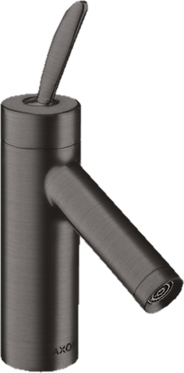 HANSGROHE AXOR Starck Classic Einhebel-Waschtischmischer 70 mit Ablaufgarnitur #10018340 - Brushed Black Chrome