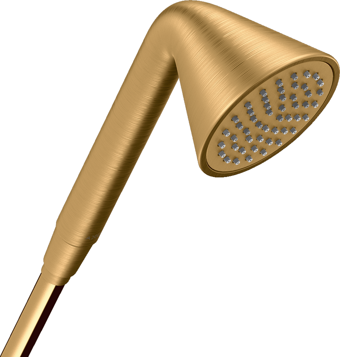 Зображення з  HANSGROHE AXOR Showers/Front Hand shower 85 1jet #26025950 - Brushed Brass