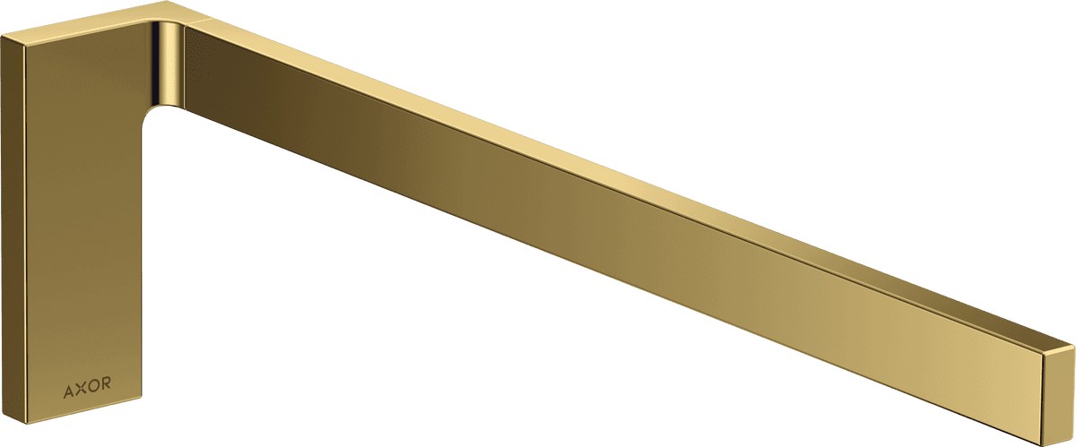 Зображення з  HANSGROHE AXOR Universal Rectangular Towel holder #42626990 - Polished Gold Optic