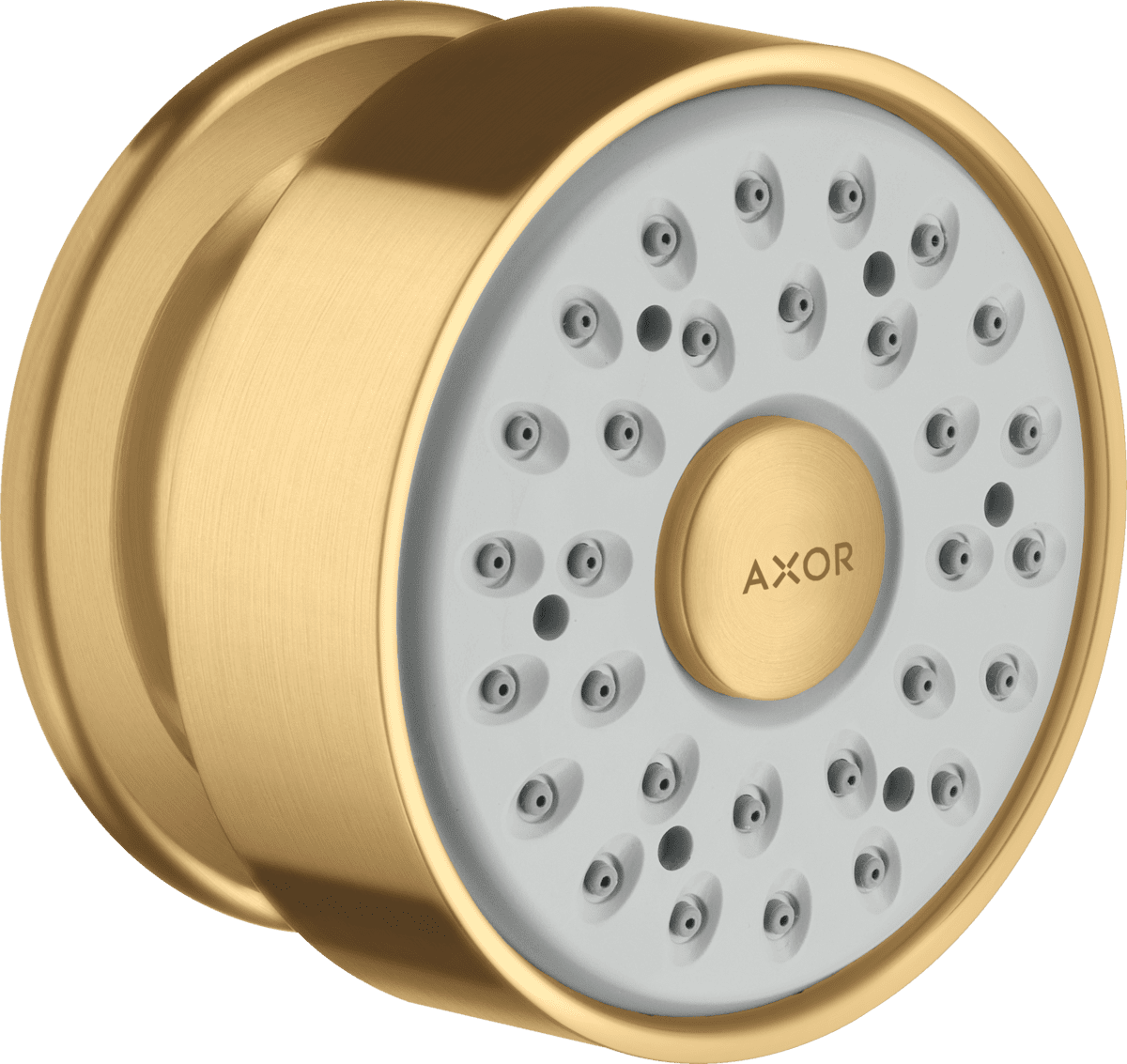 HANSGROHE Seitenbrause 1jet rund #28464250 - Brushed Gold Optic