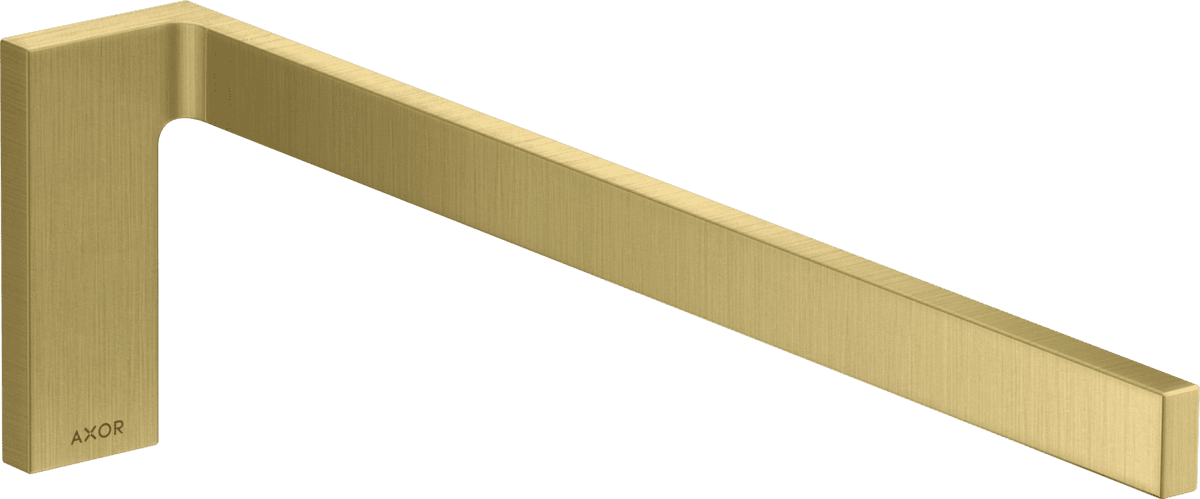 εικόνα του HANSGROHE AXOR Universal Rectangular Towel holder #42626950 - Brushed Brass