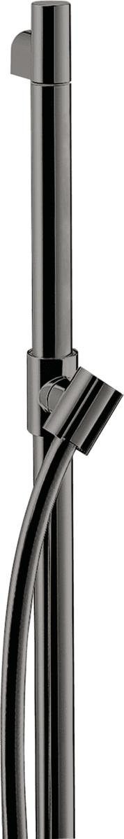 HANSGROHE AXOR Starck Brausestange 0,90 m mit Brauseschlauch 1,60 m #27830330 - Polished Black Chrome