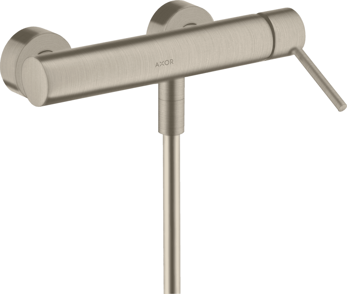 HANSGROHE AXOR Starck Einhebel-Brausemischer Aufputz mit Pingriff #10611820 - Brushed Nickel