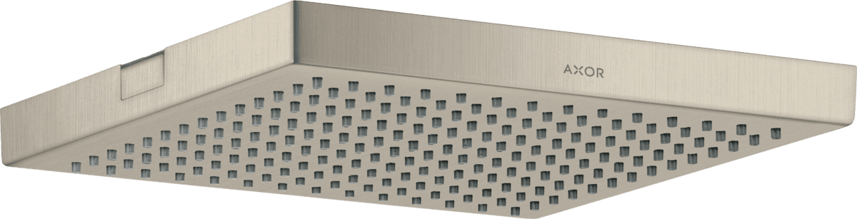HANSGROHE AXOR ShowerSolutions Tepe duşu 240/240 1jet tavandan #10924820 - Mat Nikel resmi