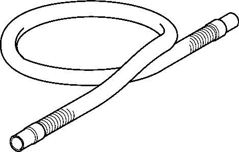 Зображення з  HANSA Flexible pipe, L=1500, G3/4 #59912354