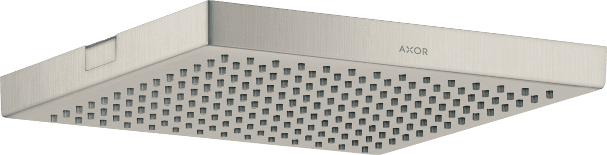 HANSGROHE AXOR ShowerSolutions Tepe duşu 240/240 1jet tavandan #10924800 - Paslanmaz Çelik Optik resmi