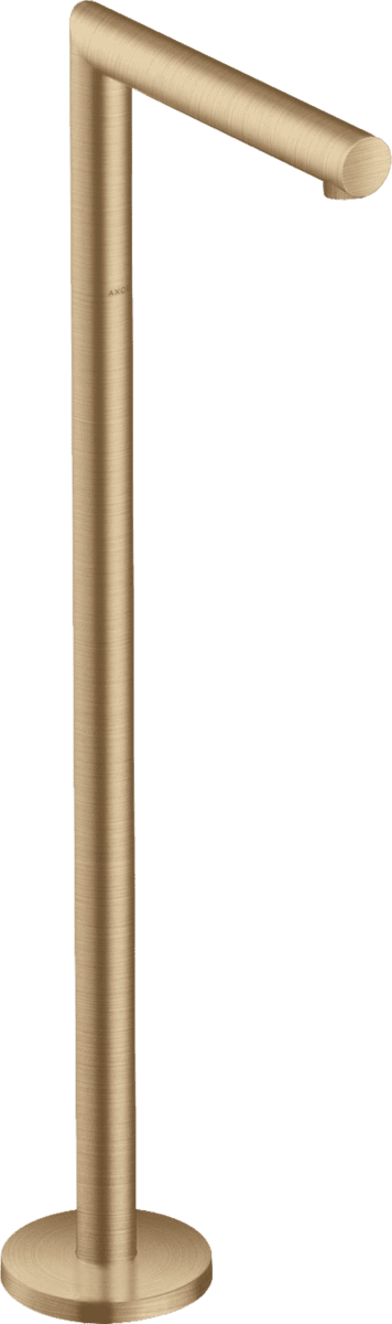 HANSGROHE AXOR Uno Wanneneinlauf gerade bodenstehend #45412140 - Brushed Bronze