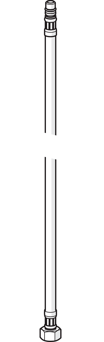 Obrázek HANSA Flexibilní hadička, L=600, G3/8-M10x1 #59912719