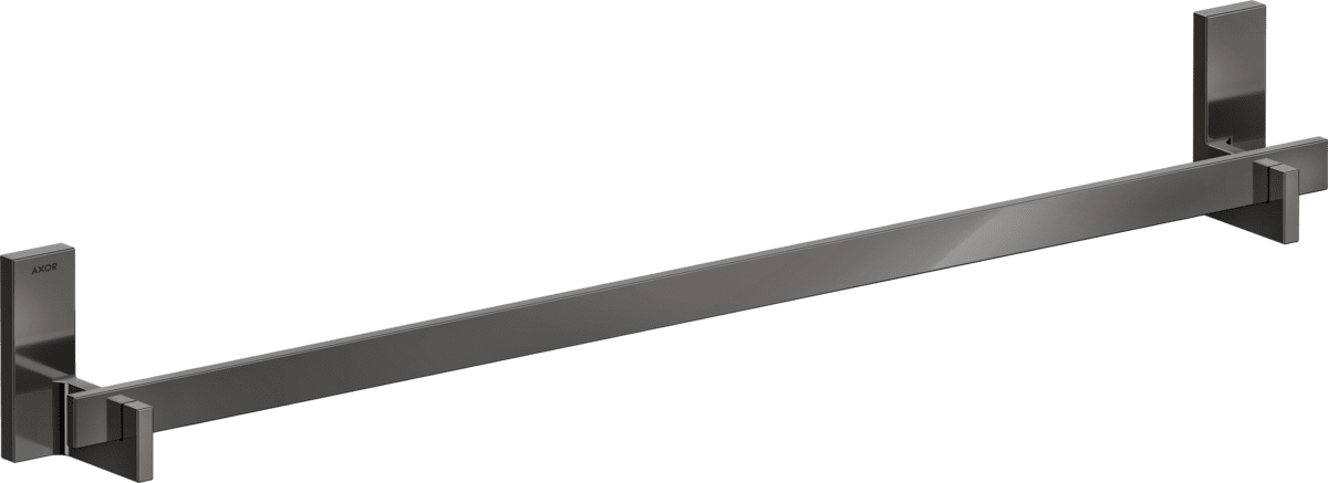 HANSGROHE AXOR Universal Rectangular Badetuchhalter 800 mm #42683330 - Polished Black Chrome