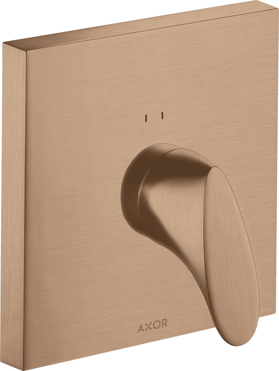 HANSGROHE AXOR Starck Organic Einhebel-Brausemischer Unterputz #12605310 - Brushed Red Gold