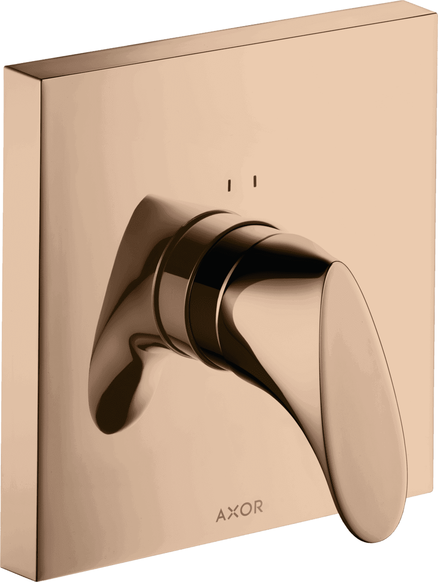 HANSGROHE AXOR Starck Organic Einhebel-Brausemischer Unterputz #12605300 - Polished Red Gold
