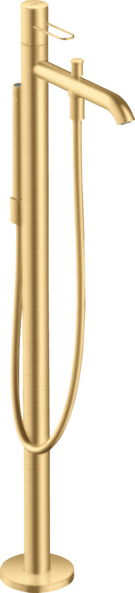 Bild von HANSGROHE AXOR Uno Einhebel-Wannenmischer bodenstehend mit Bügelgriff #38442250 - Brushed Gold Optic