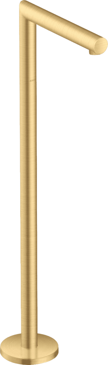 HANSGROHE AXOR Uno Wanneneinlauf gerade bodenstehend #45412250 - Brushed Gold Optic