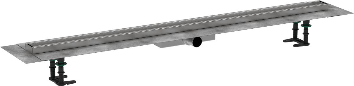 HANSGROHE RainDrain Compact Komplettset Duschrinne 1200 befliesbar für flache Installation #56173000