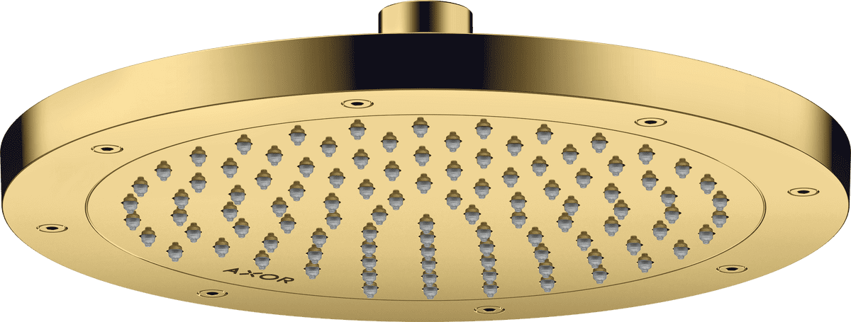 Bild von HANSGROHE AXOR ShowerSolutions Kopfbrause 245 1jet EcoSmart+ #35389990 - Polished Gold Optic
