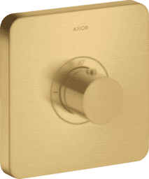 Bild von HANSGROHE AXOR ShowerSelect Thermostat HighFlow Unterputz softsquare #36711250 - Brushed Gold Optic