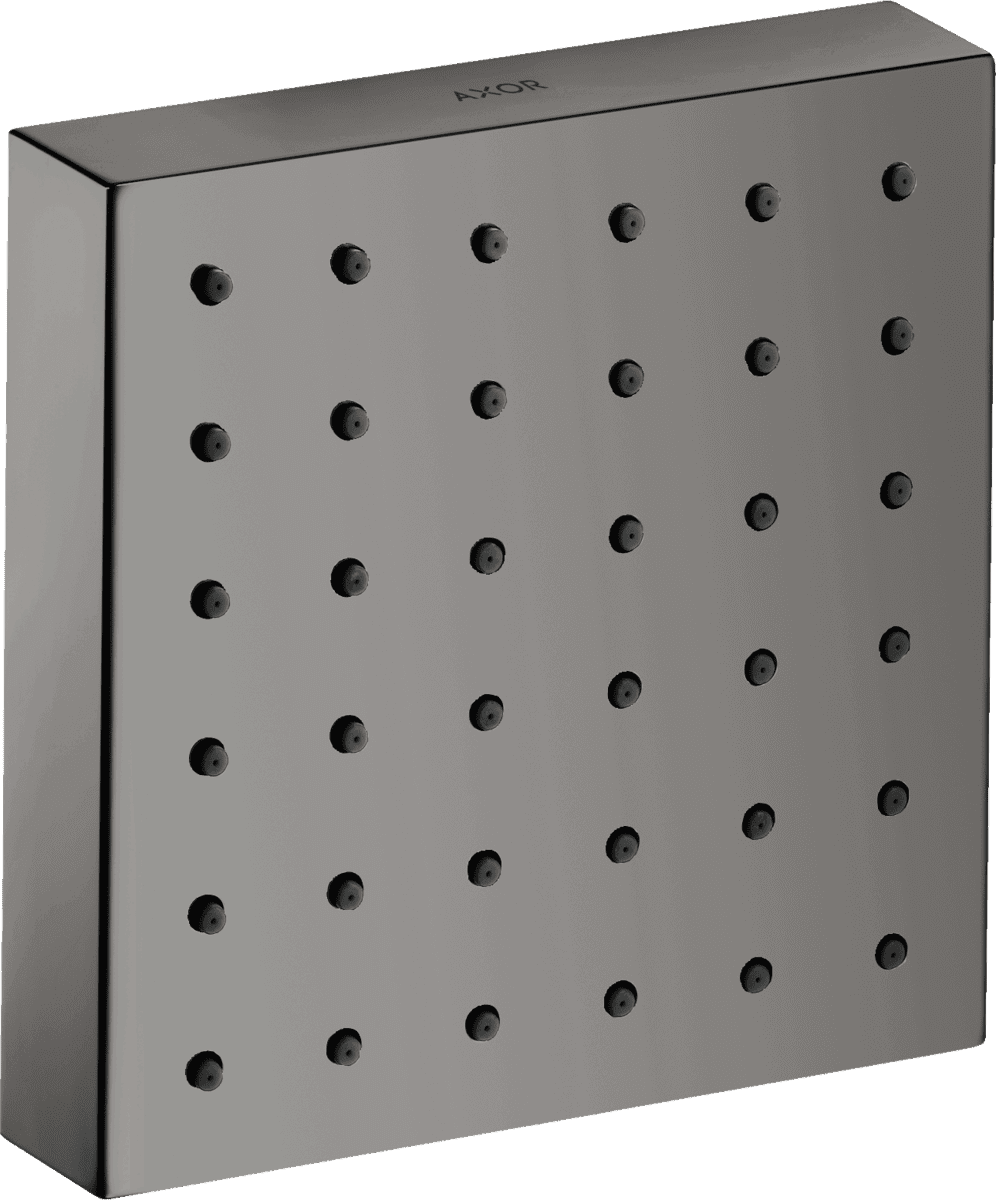 εικόνα του HANSGROHE AXOR ShowerSolutions Shower module 120/120 for concealed installation square #28491330 - Polished Black Chrome