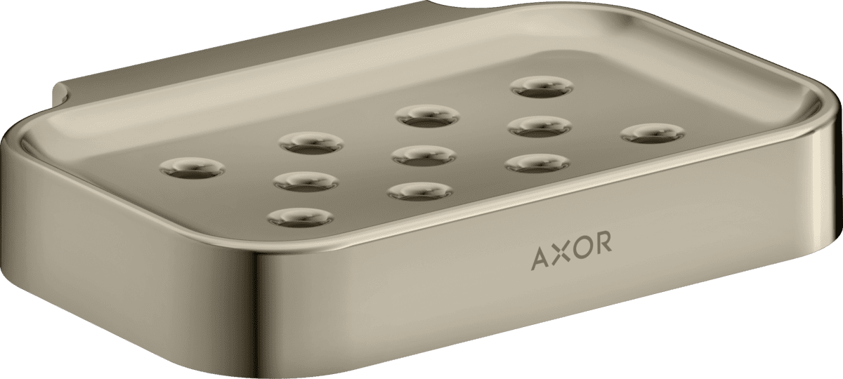 HANSGROHE AXOR Universal Circular Seifenschale #42805830 - Polished Nickel