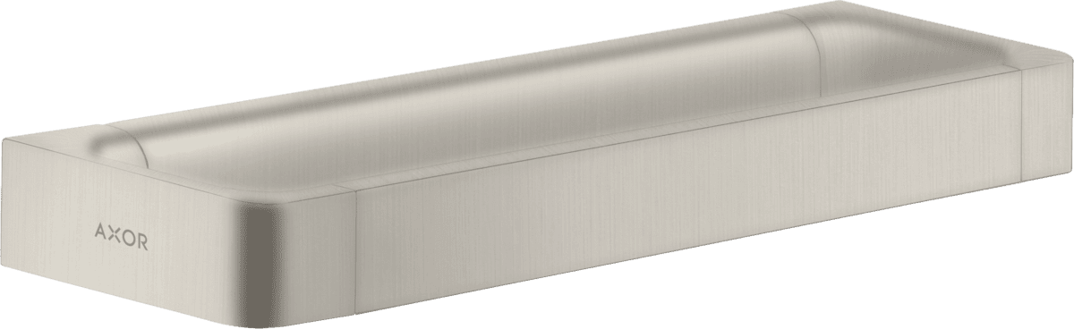 HANSGROHE AXOR Universal Softsquare Rail grab bar 300 mm #42830800 - Stainless Steel Optic resmi