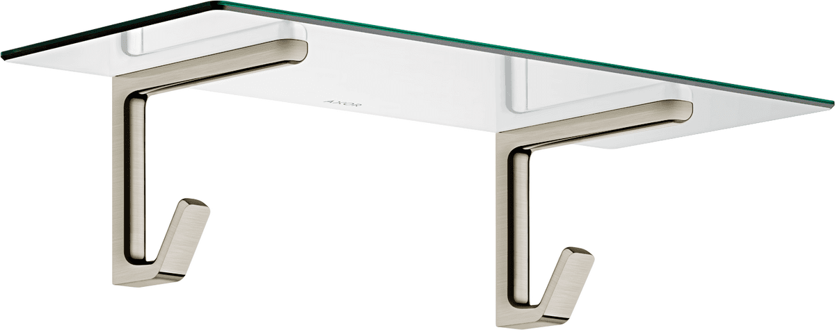 HANSGROHE AXOR Universal Softsquare Badetuchablage #42842820 - Brushed Nickel