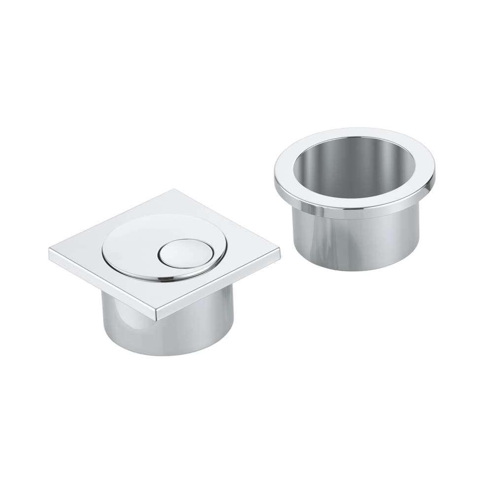 Picture of GROHE 2-quantity push button #49538000 - chrome