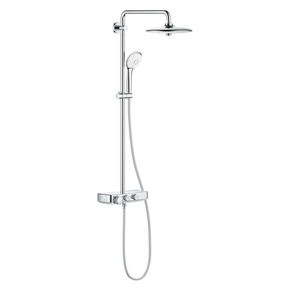 Bild von GROHE Euphoria SmartControl System 260 Mono Duschsystem mit Thermostatbatterie für die Wandmontage #26509000 - chrom