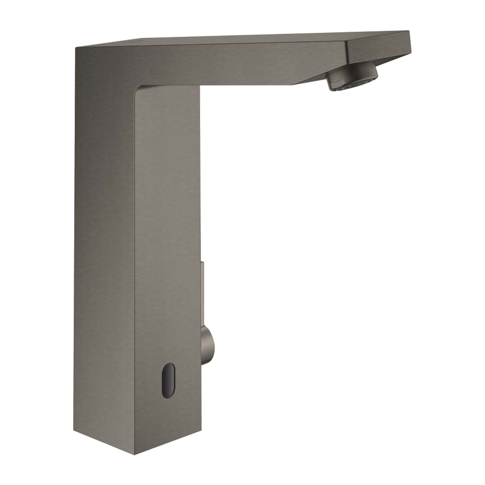 GROHE Eurocube E Infrarot-Elektronik für Waschtisch 1/2″ mit Mischung und variabel einstellbarem Temperaturbegrenzer #36441AL0 - hard graphite gebürstet