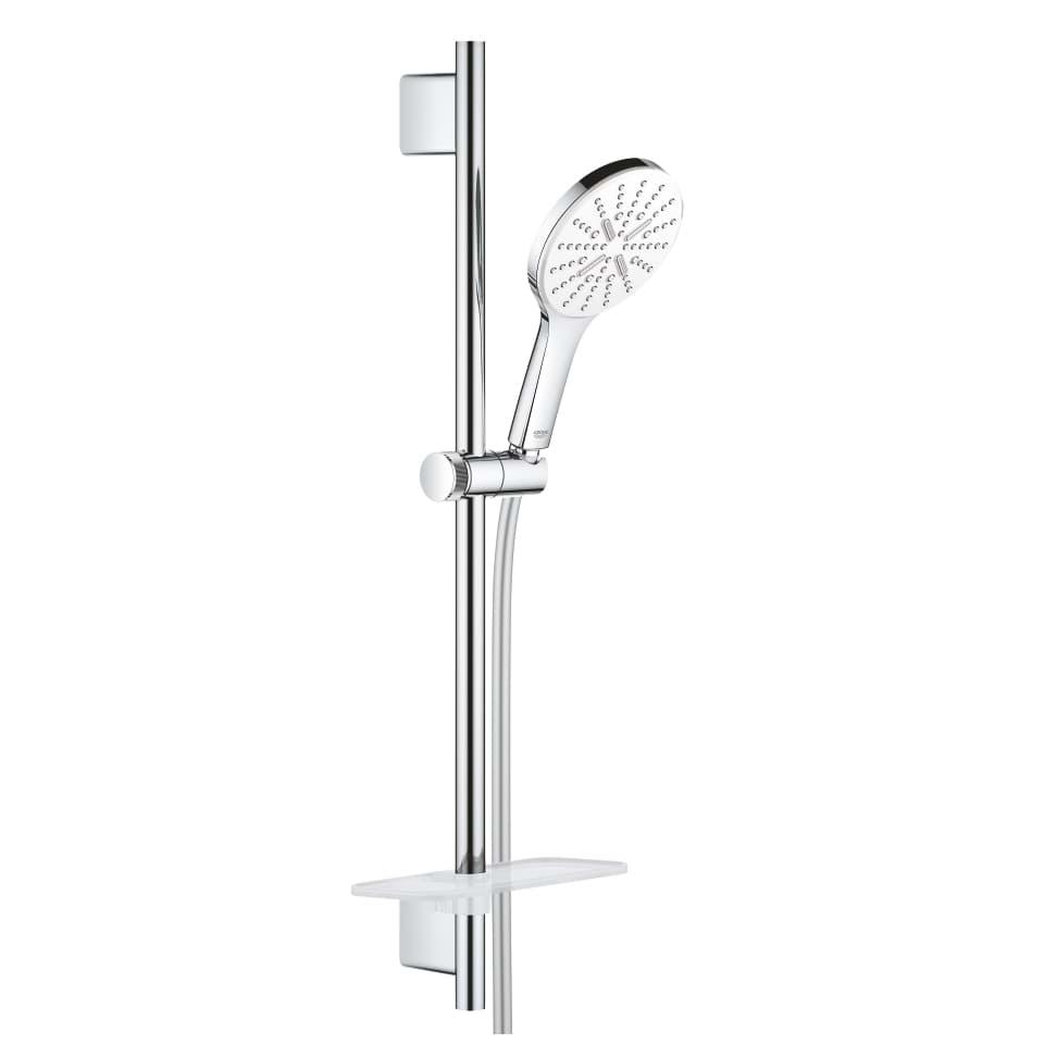 Picture of GROHE Rainshower SmartActive 130 Shower rail set 3 sprays moon white #26576LS0