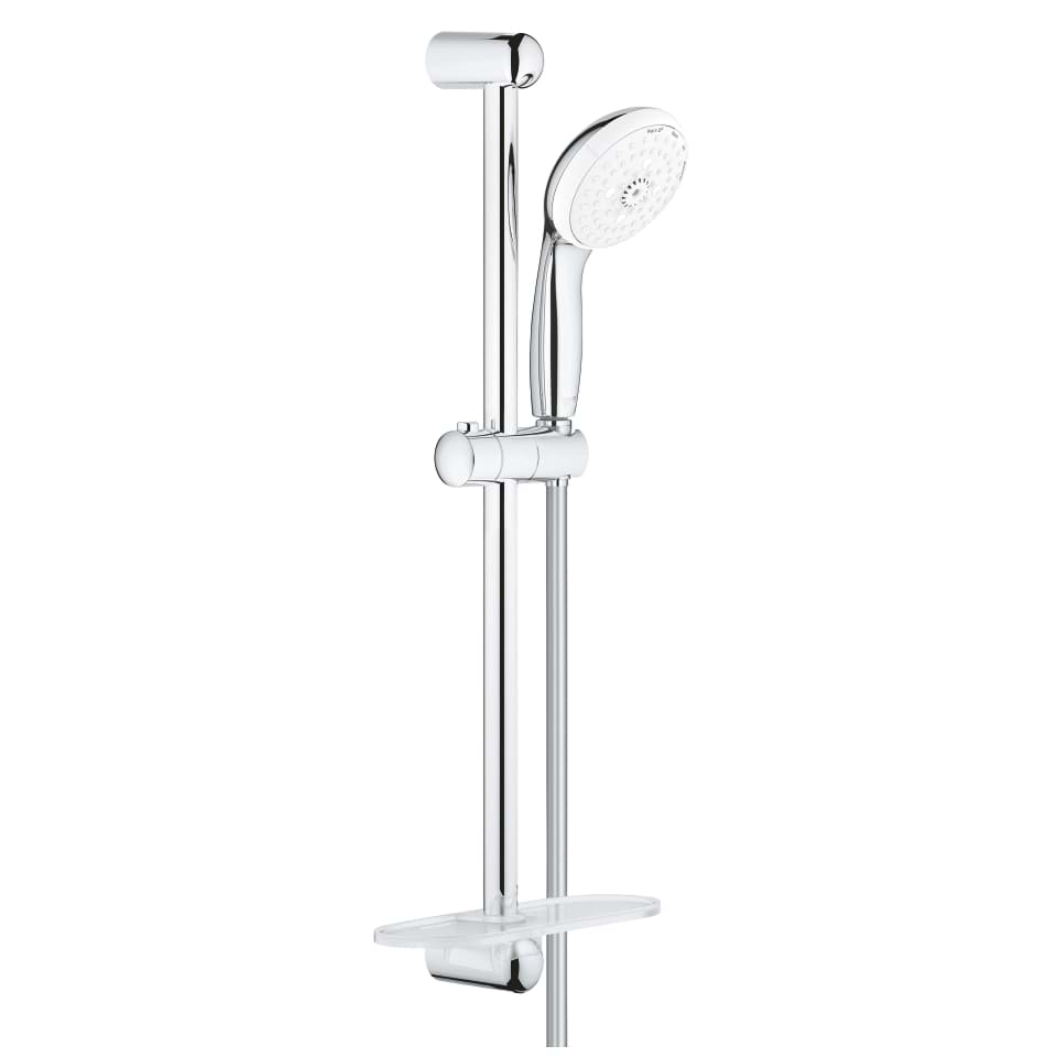 Picture of GROHE Tempesta 100 shower rail set 4 spray types #28593002 - chrome