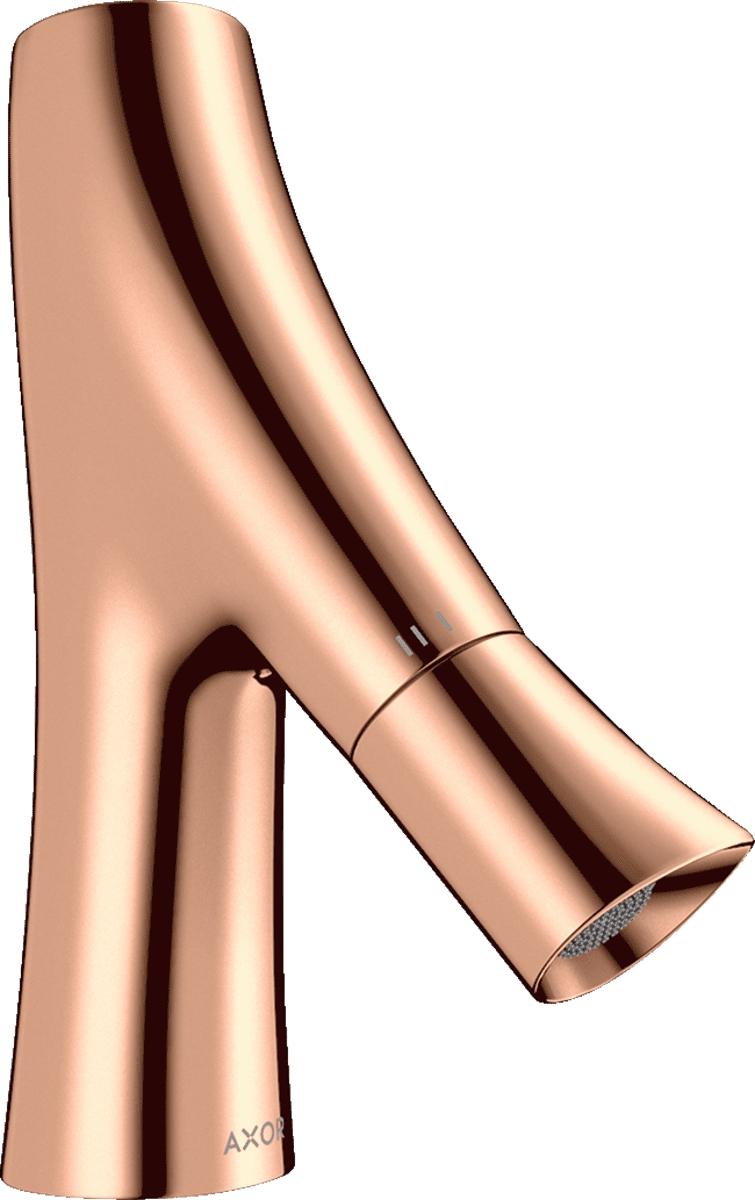 HANSGROHE AXOR Starck Organic Standventil 50 ohne Ablaufgarnitur #12110300 - Polished Red Gold