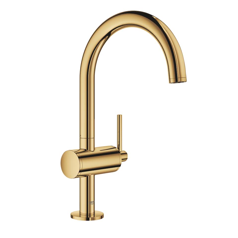 GROHE Atrio Einhand-Waschtischbatterie, 1/2″ L-Size #32042GL3 - cool sunrise
