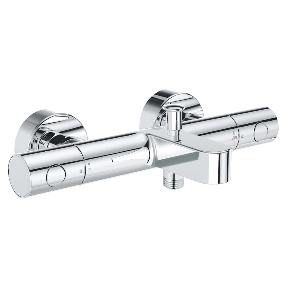 Picture of GROHE Grohtherm 800 Cosmopolitan Thermostatic bath/shower mixer 1/2″ Chrome #34766000