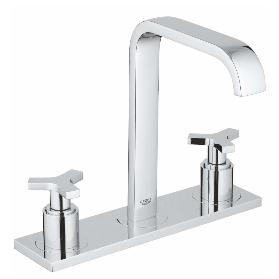 GROHE Allure 3-Loch-Waschtischbatterie, 1/2″ #20143000 - chrom
