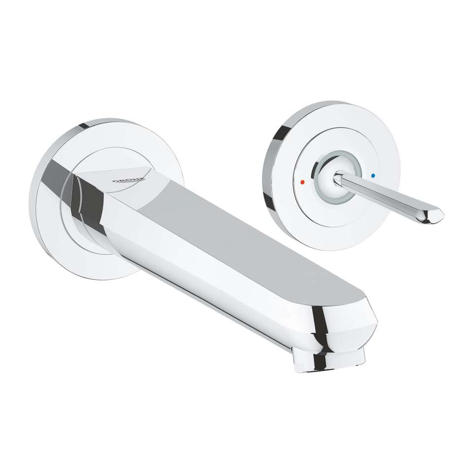 Bild von GROHE Eurodisc Joy 2-Loch-Waschtischbatterie #19969000 - chrom