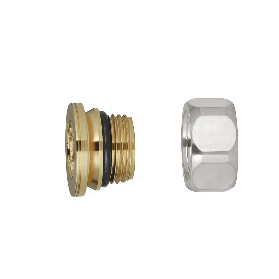 Picture of GROHE Connection fitting, 1/2″ #45044DC0 - supersteel