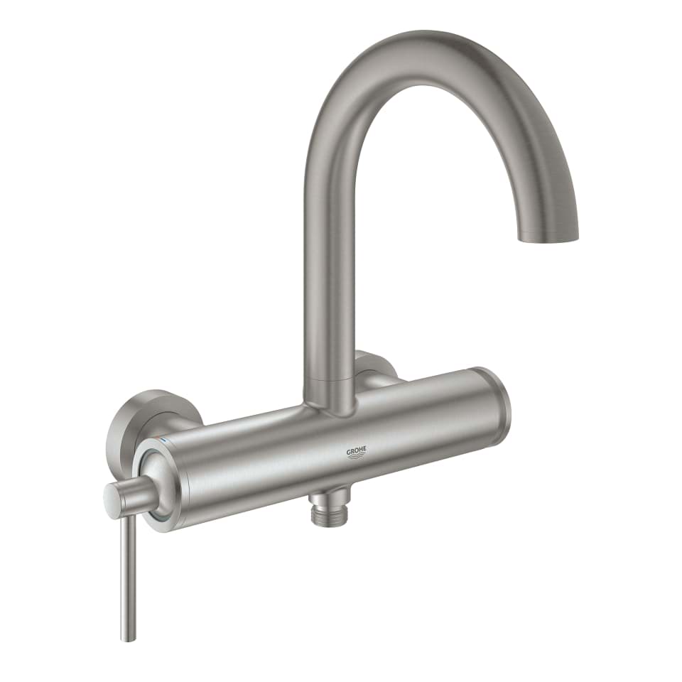 Picture of GROHE Atrio single-lever bath mixer, 1/2″ #32652DC3 - supersteel