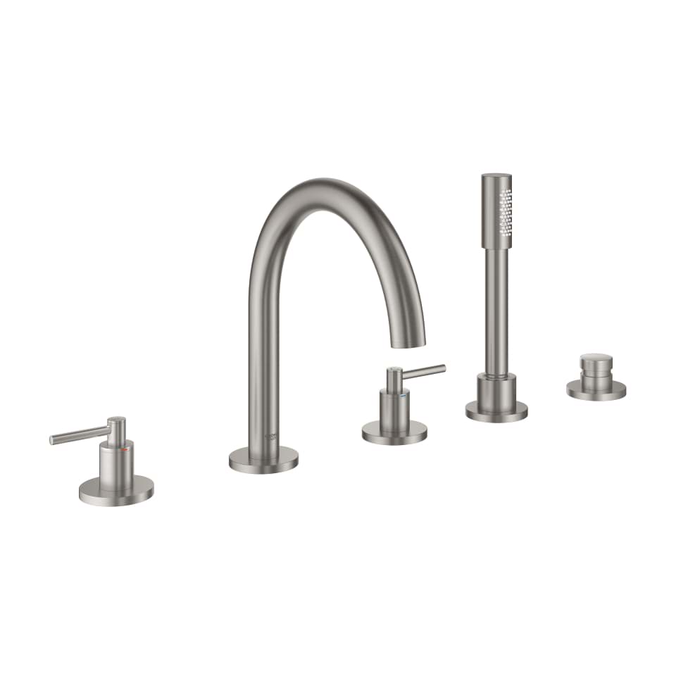 Picture of GROHE Atrio 5-hole bath combination #19922DC3 - supersteel