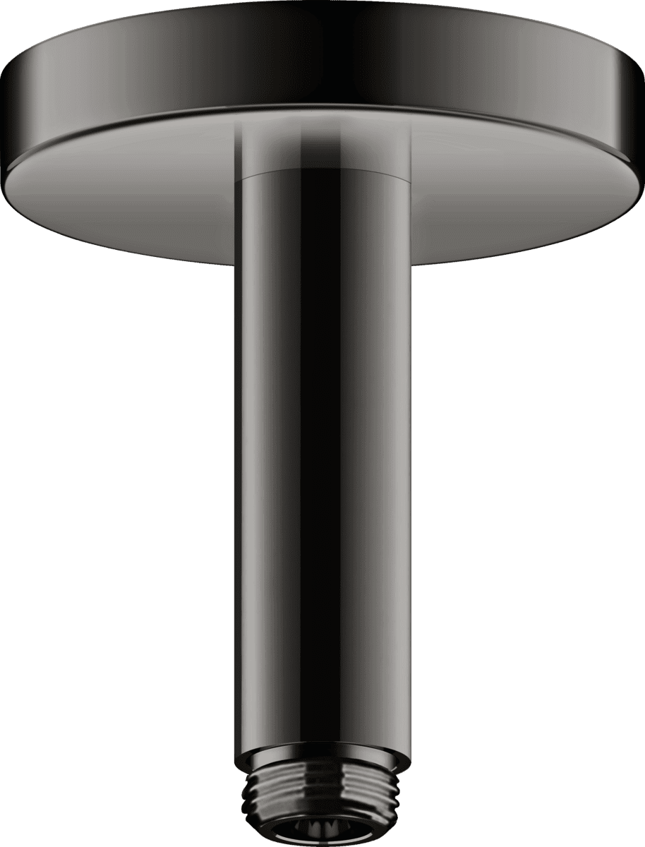 HANSGROHE AXOR ShowerSolutions Deckenanschluss 100 mm #26432330 - Polished Black Chrome