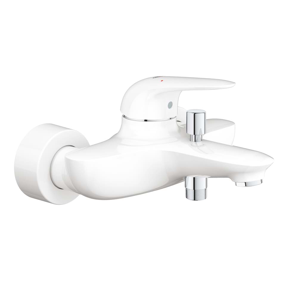 GROHE Eurostyle Einhand-Wannenbatterie, 1/2″ #23726LS3 - moon white / chrom