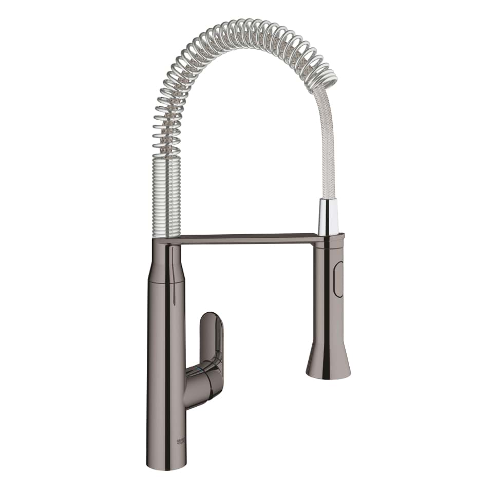 GROHE K7 Einhand-Spültischbatterie, 1/2″ #31379A00 - hard graphite