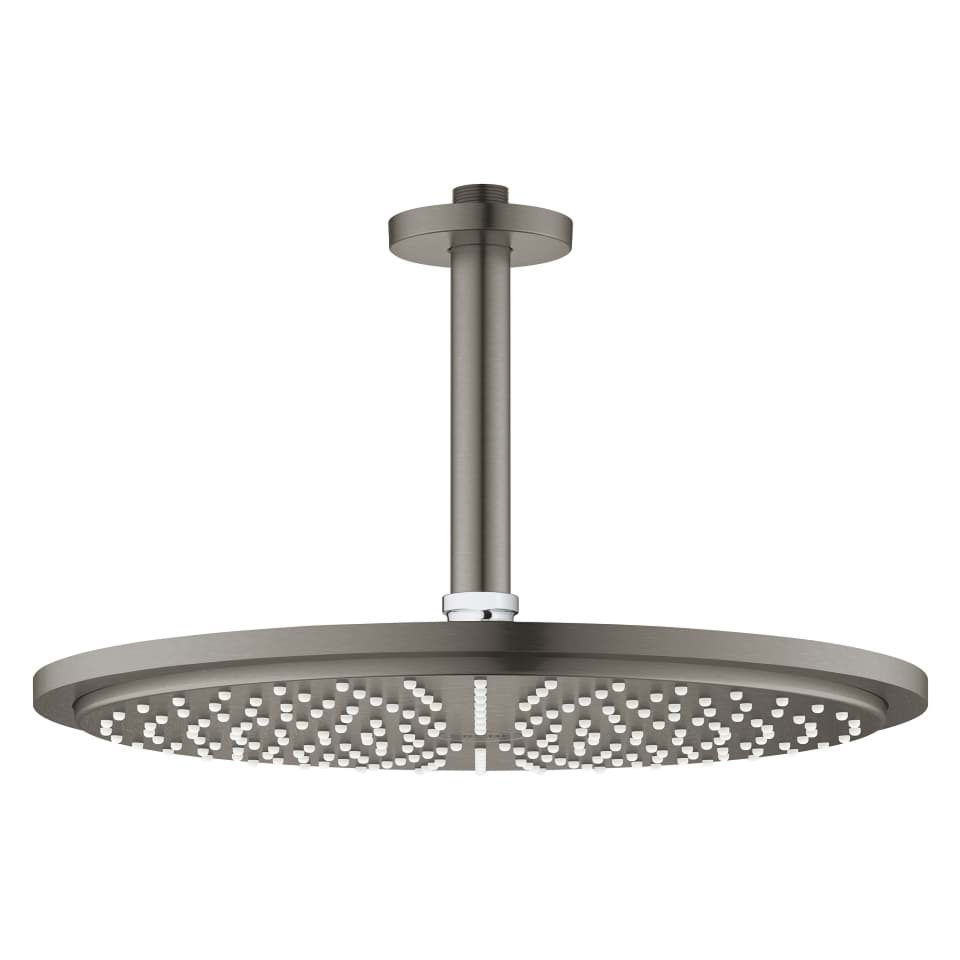GROHE Rainshower Cosmopolitan 310 Kopfbrause-Set Deckenauslass 142 mm, 1 Stahlart #26067AL0 - hard graphite gebürstet