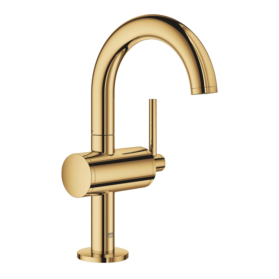 GROHE Atrio Einhand-Waschtischbatterie, 1/2″ M-Size #32043GL3 - cool sunrise