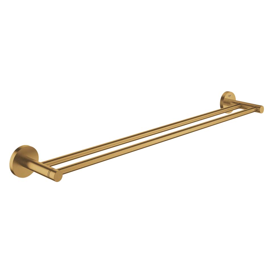 GROHE Essentials Doppel-Badetuchhalter #40802GN1 - cool sunrise gebürstet