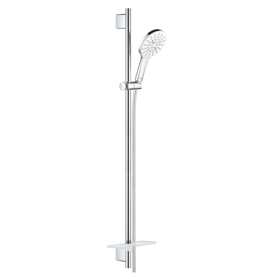 Picture of GROHE Rainshower SmartActive 130 Shower rail set 3 sprays moon white #26578LS0