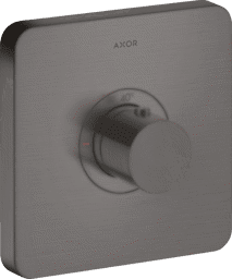 Bild von HANSGROHE AXOR ShowerSelect Thermostat HighFlow Unterputz softsquare #36711340 - Brushed Black Chrome